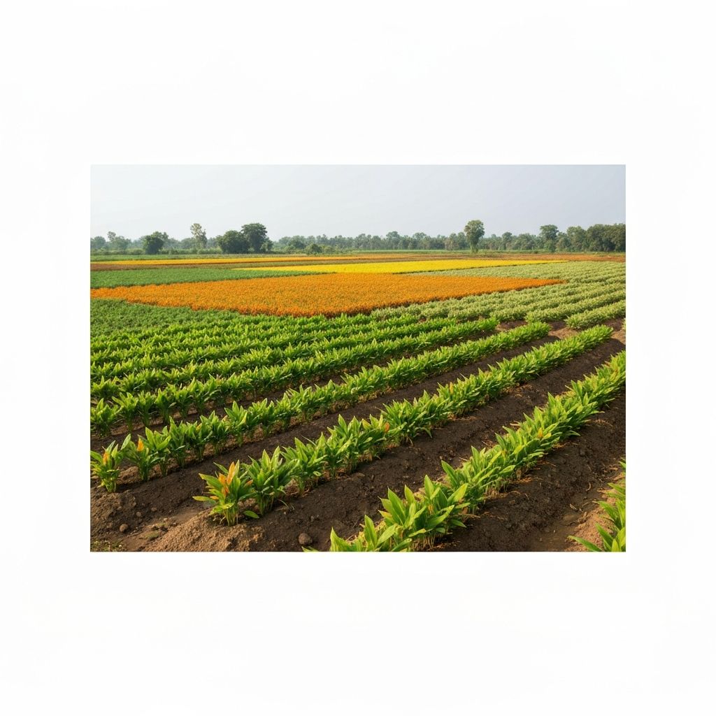 Traditional agricultural fields